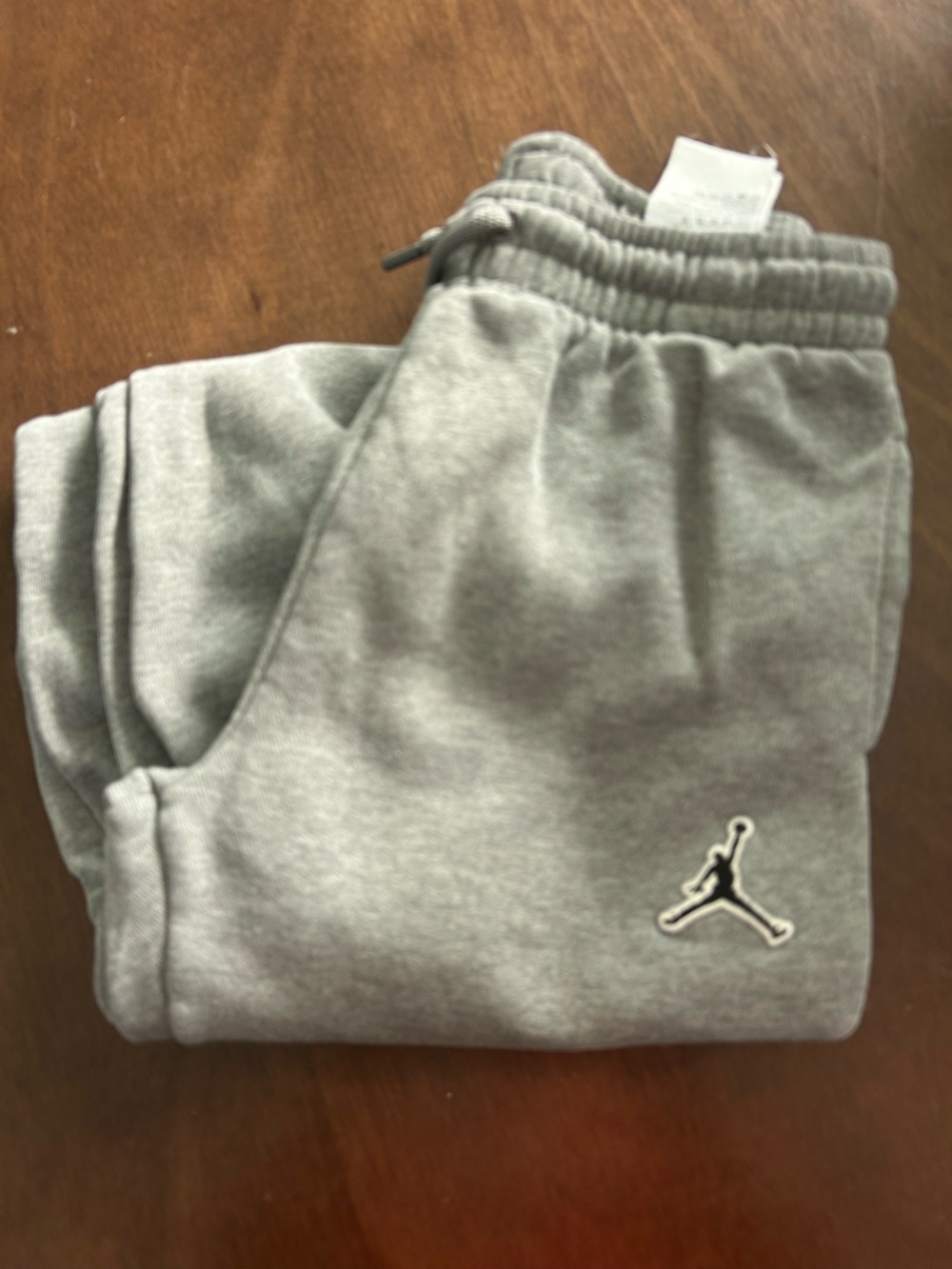 Jordan Kids Gray Logo Sweat Joggers